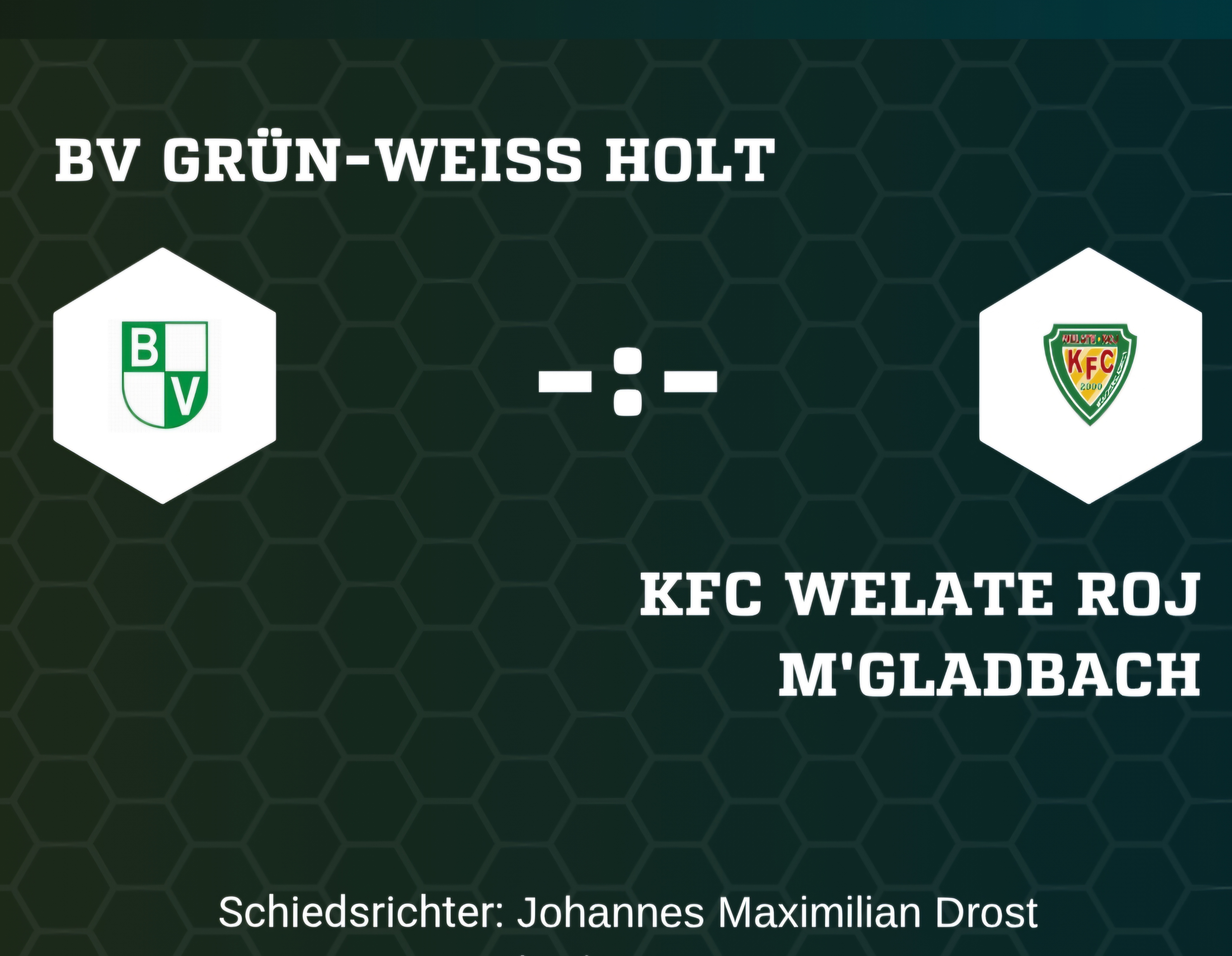 Auswärtsaufgabe in Holt: Sonntag, 03.05.2026 | Anstoß 13:00 Uhr